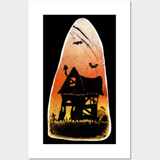 Candy Corn Sunset Posters and Art